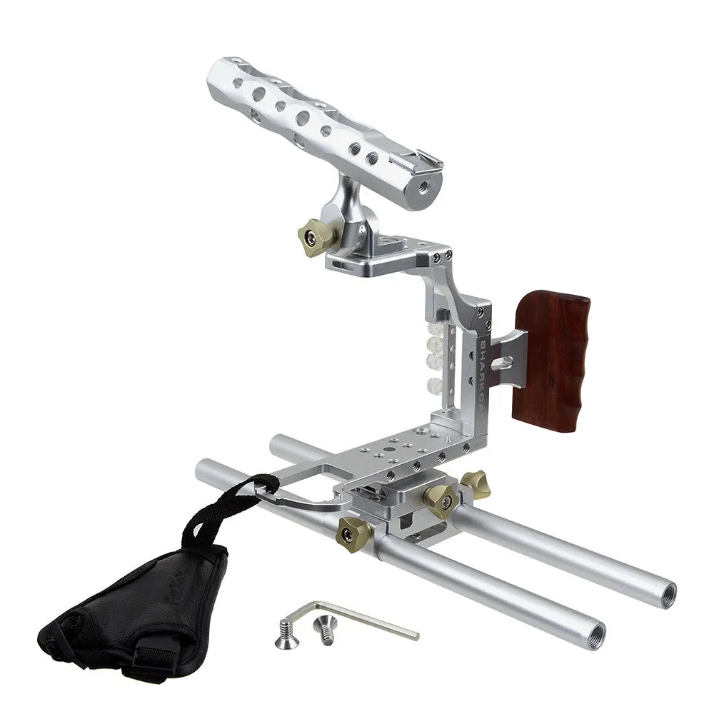 Fotodiox Pro Cinema Sharkcage for Samsung NX1 Camera (NX1) - Skeleton Housing, Protective Video Cage