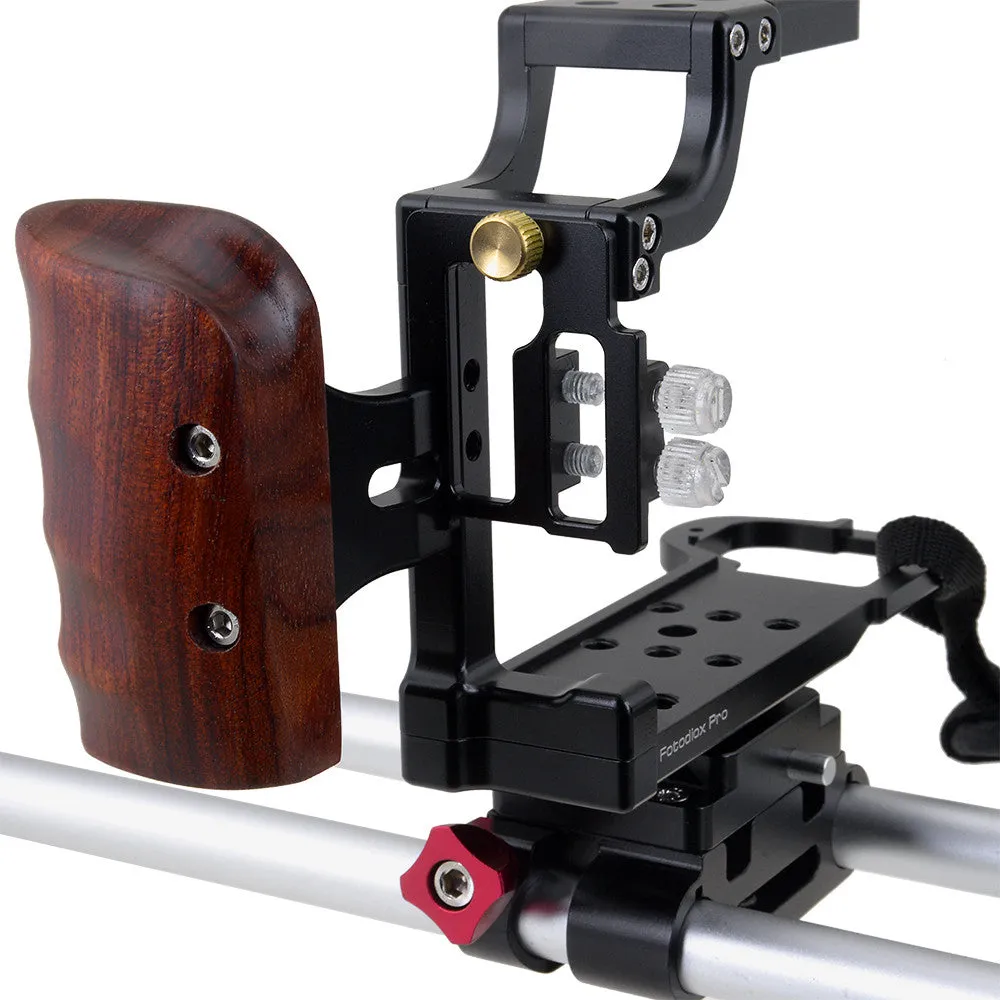 Fotodiox Pro Cinema Sharkcage for Sony α7II-Series Cameras (α7 II, α7R II, α7S II) - Skeleton Housing, Protective Video Cage
