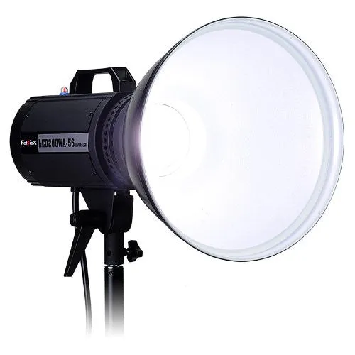 Fotodiox Pro LED-200WA-56 Daylight Studio LED, High-Intensity LED Studio Light for Still and Video - with Dimmable Control, 12V AC Power Adapter, Light Stand bracket