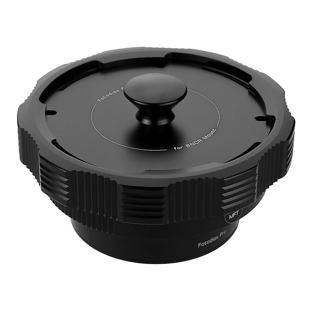 Fotodiox Pro Lens Mount Adapter for BNCR (Blimped Newsreel Camera Reflex) Cinema Lenses to Micro Four Thirds (MFT, M4/3) Mount Mirrorless Camera Body