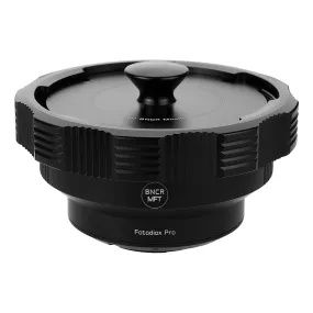 Fotodiox Pro Lens Mount Adapter for BNCR (Blimped Newsreel Camera Reflex) Cinema Lenses to Micro Four Thirds (MFT, M4/3) Mount Mirrorless Camera Body