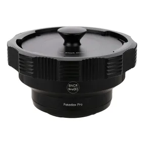 Fotodiox Pro Lens Mount Adapter for BNCR (Blimped Newsreel Camera Reflex) Cinema Lenses to Sony Alpha E-Mount Mirrorless Camera Body
