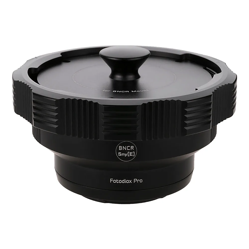 Fotodiox Pro Lens Mount Adapter for BNCR (Blimped Newsreel Camera Reflex) Cinema Lenses to Sony Alpha E-Mount Mirrorless Camera Body