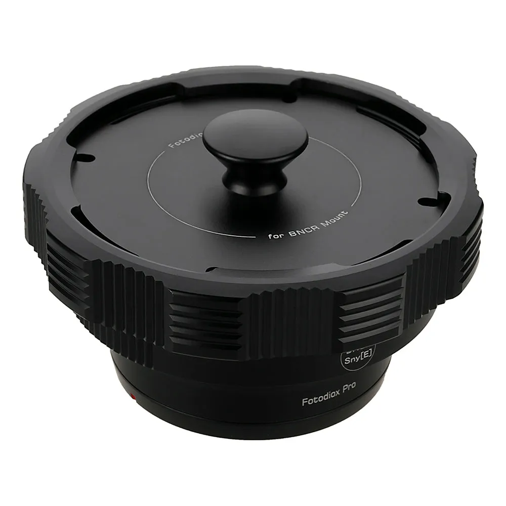 Fotodiox Pro Lens Mount Adapter for BNCR (Blimped Newsreel Camera Reflex) Cinema Lenses to Sony Alpha E-Mount Mirrorless Camera Body