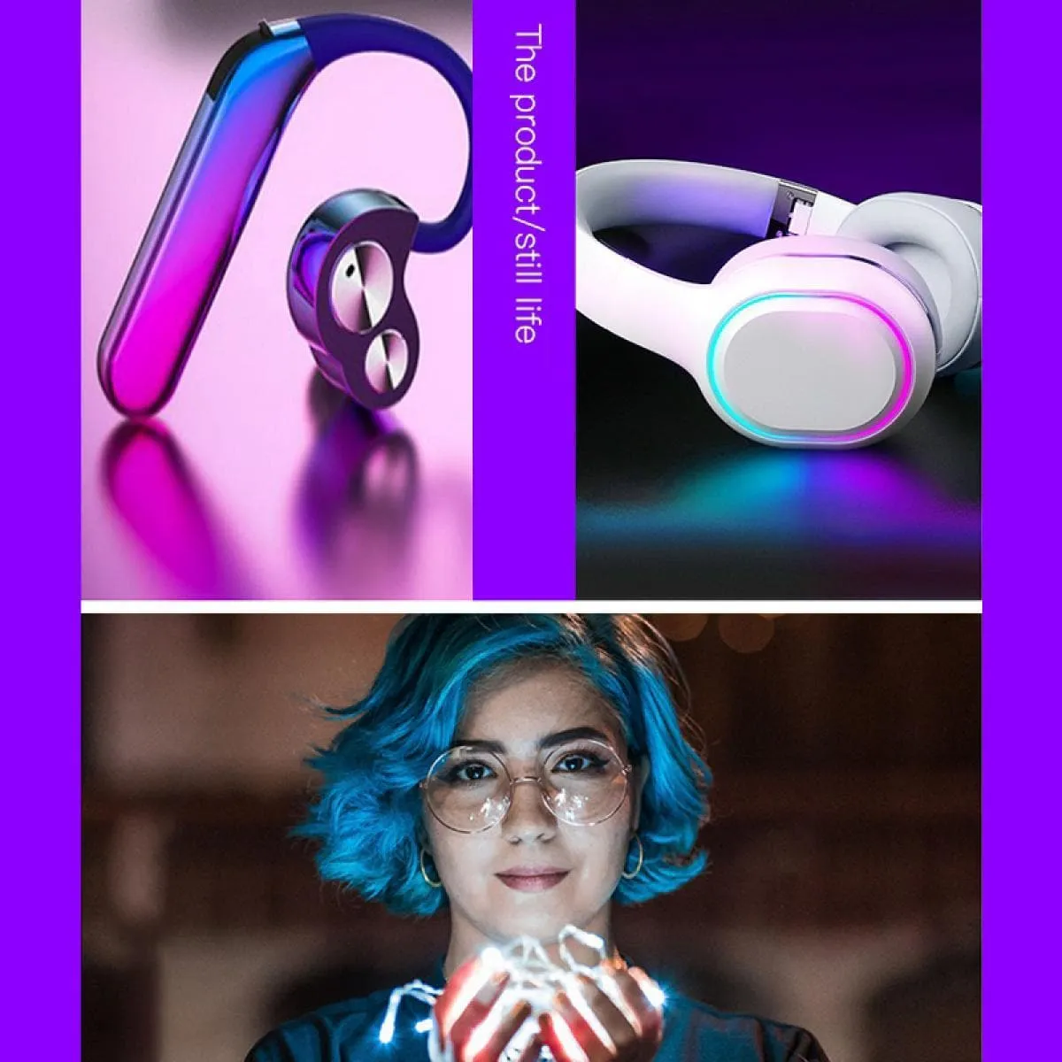 Full-color RGB fill light pocket light portable LED photography light multi-function live fill light handheld lighting