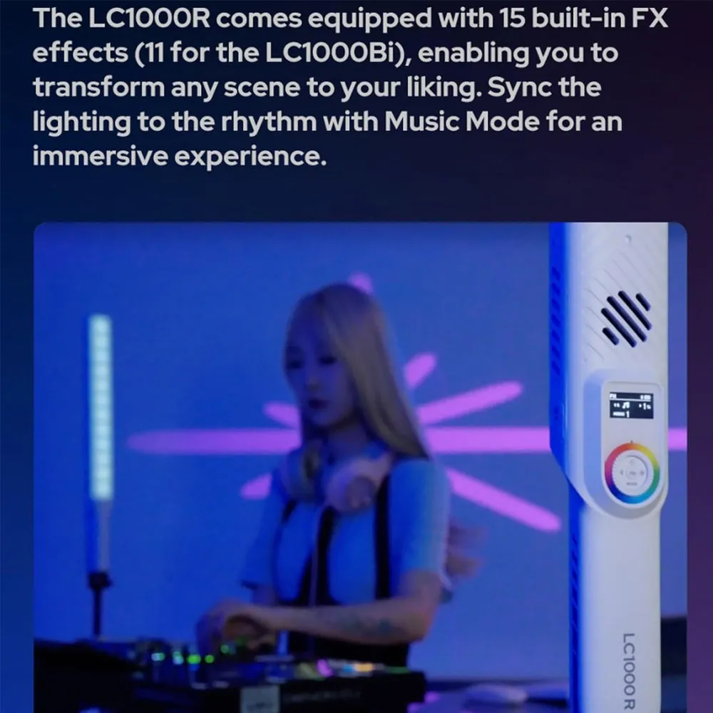 Godox LC1000R RGB LED Light Stick (22")