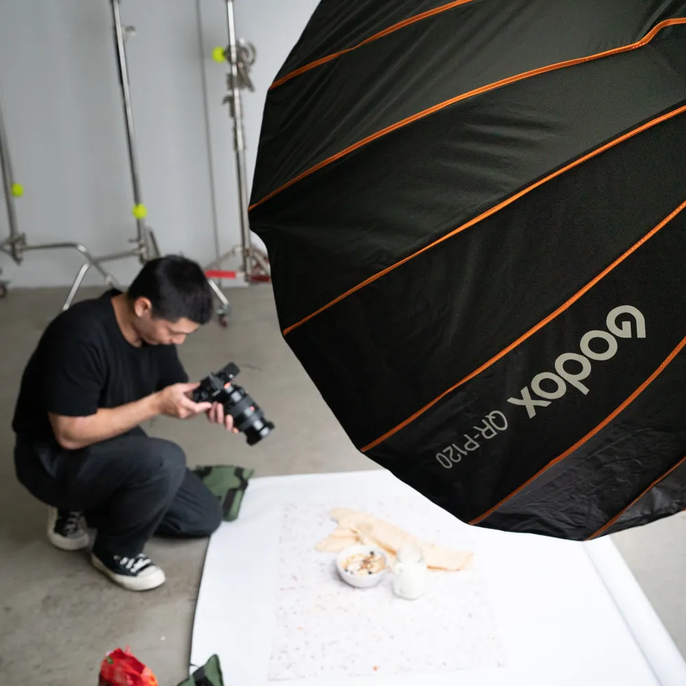 Godox Quick Release Parabolic Softbox QR-P120 (Bowens Mount) (DEMO STOCK)