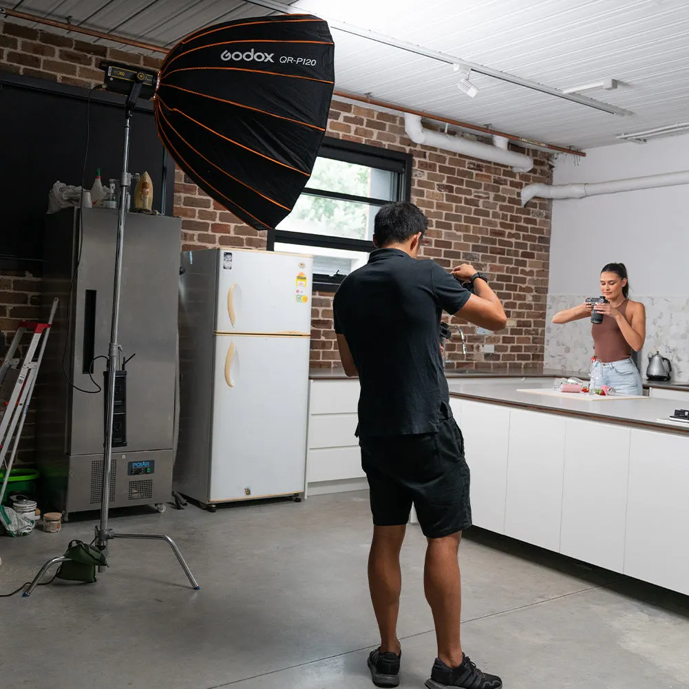 Godox Quick Release Parabolic Softbox QR-P120 (Bowens Mount) (DEMO STOCK)