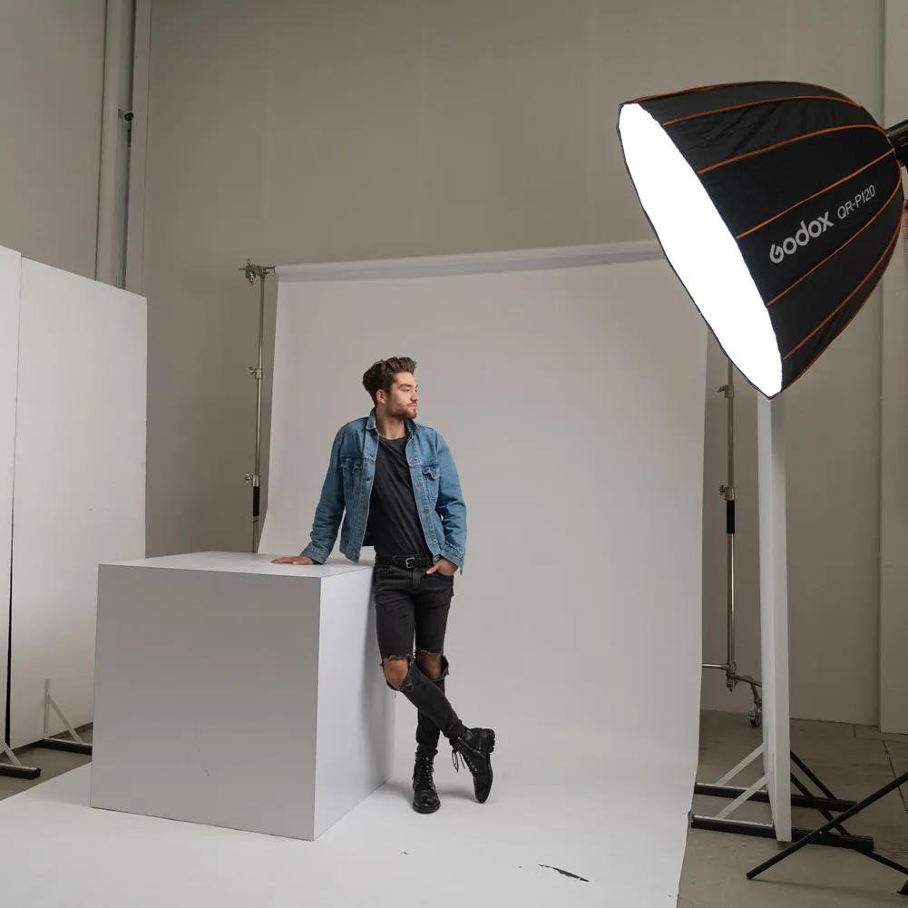 Godox Quick Release Parabolic Softbox QR-P120 (Bowens Mount) (DEMO STOCK)