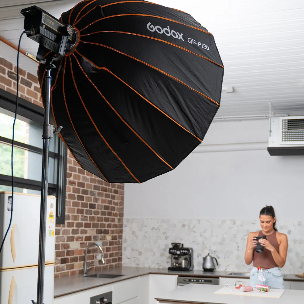 Godox Quick Release Parabolic Softbox QR-P120 (Bowens Mount) (DEMO STOCK)