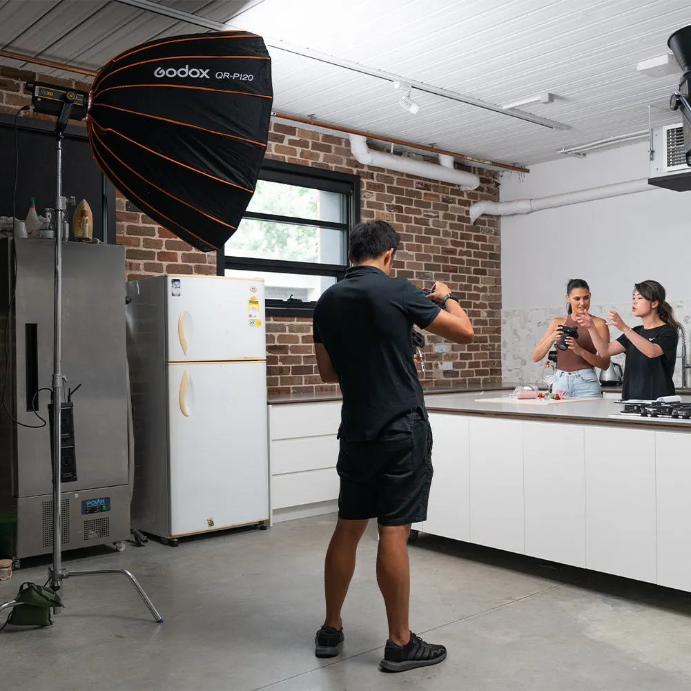 Godox Quick Release Parabolic Softbox QR-P120 (Bowens Mount) (DEMO STOCK)