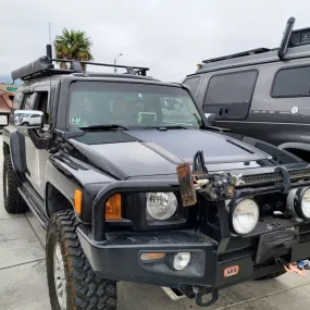 Hummer H3 Lensun 105W 12V Hood/Bonnet Flexible Solar Panel