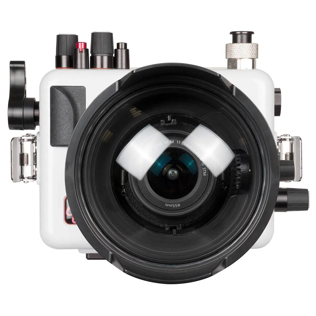 Ikelite 200DLM/A Underwater TTL Housing for Canon EOS M50, Kiss M Mirrorless Digital Cameras