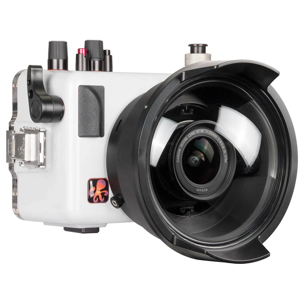 Ikelite 200DLM/A Underwater TTL Housing for Canon EOS M50, Kiss M Mirrorless Digital Cameras