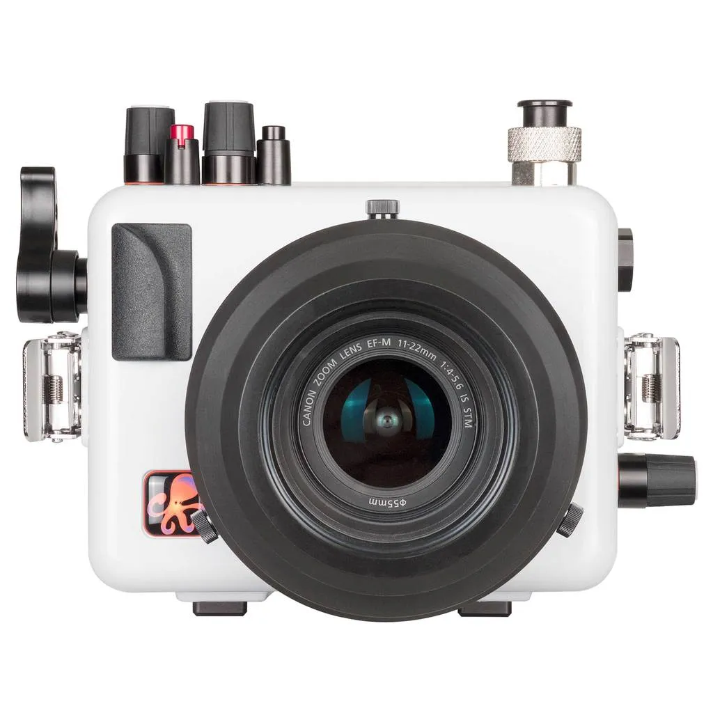 Ikelite 200DLM/A Underwater TTL Housing for Canon EOS M50, Kiss M Mirrorless Digital Cameras