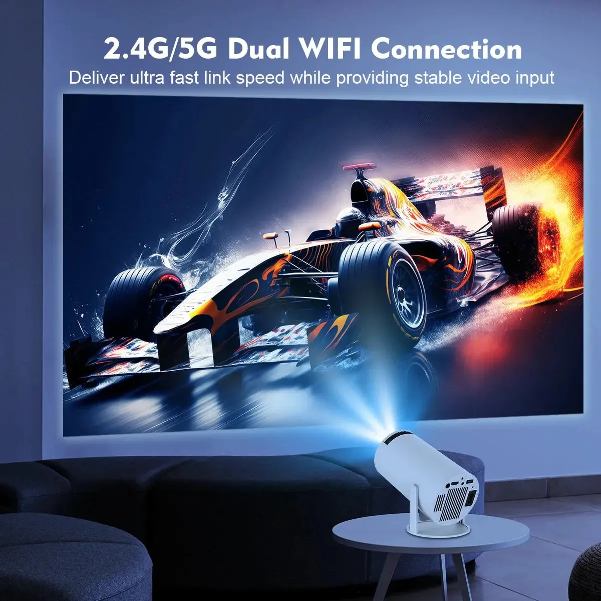 Indoor & Outdoor 4K Projector