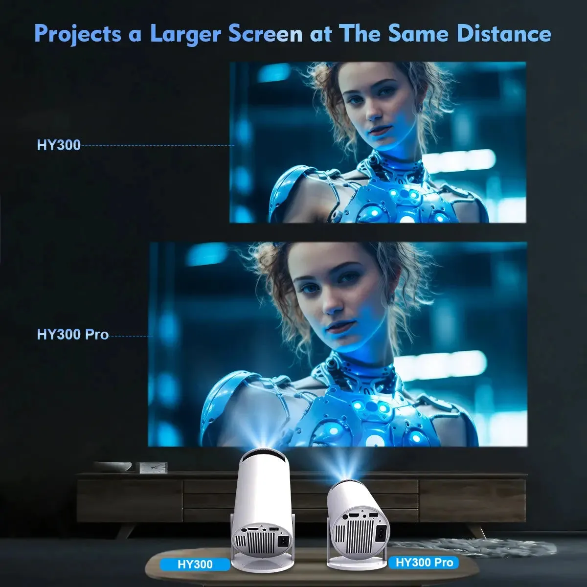 Indoor & Outdoor 4K Projector