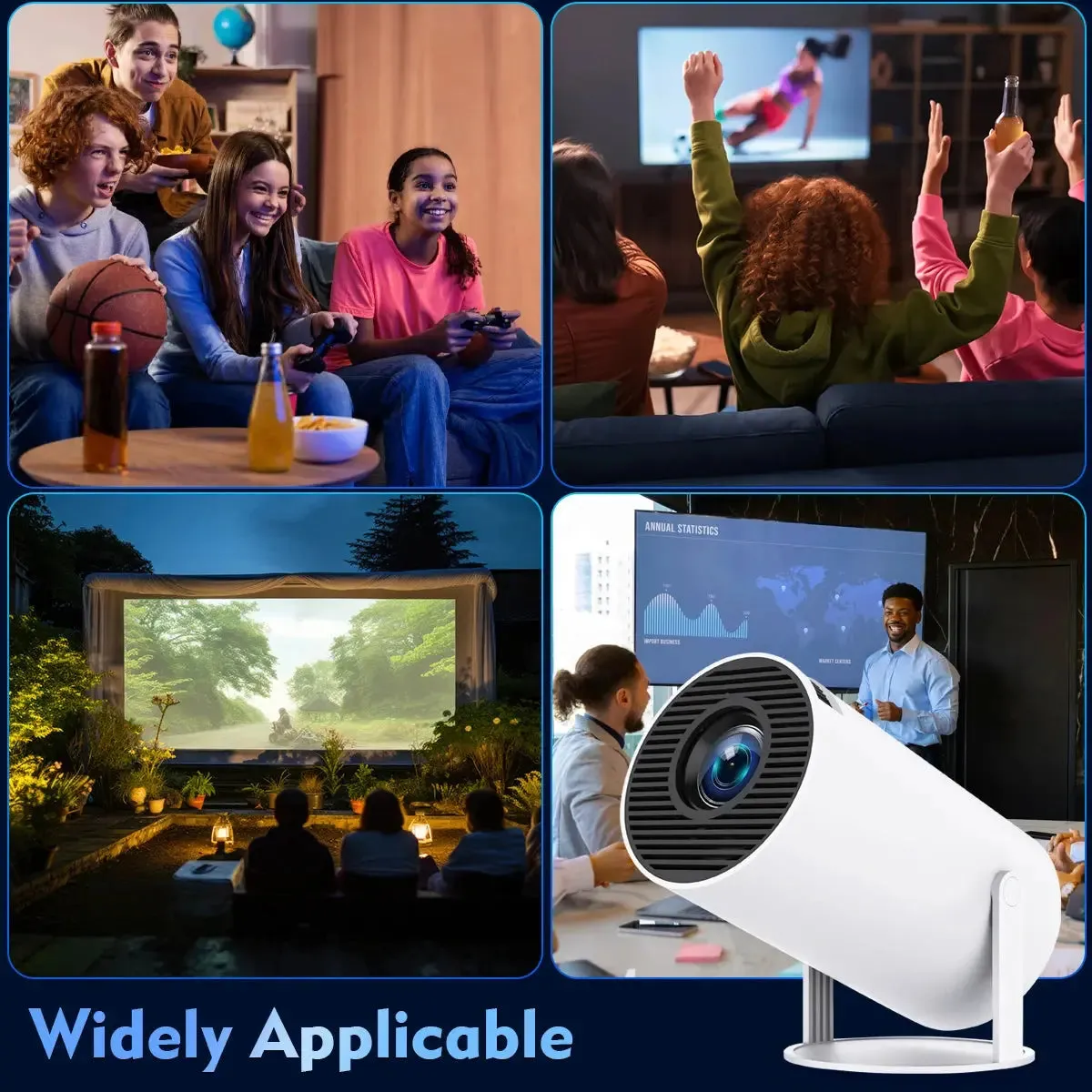 Indoor & Outdoor 4K Projector