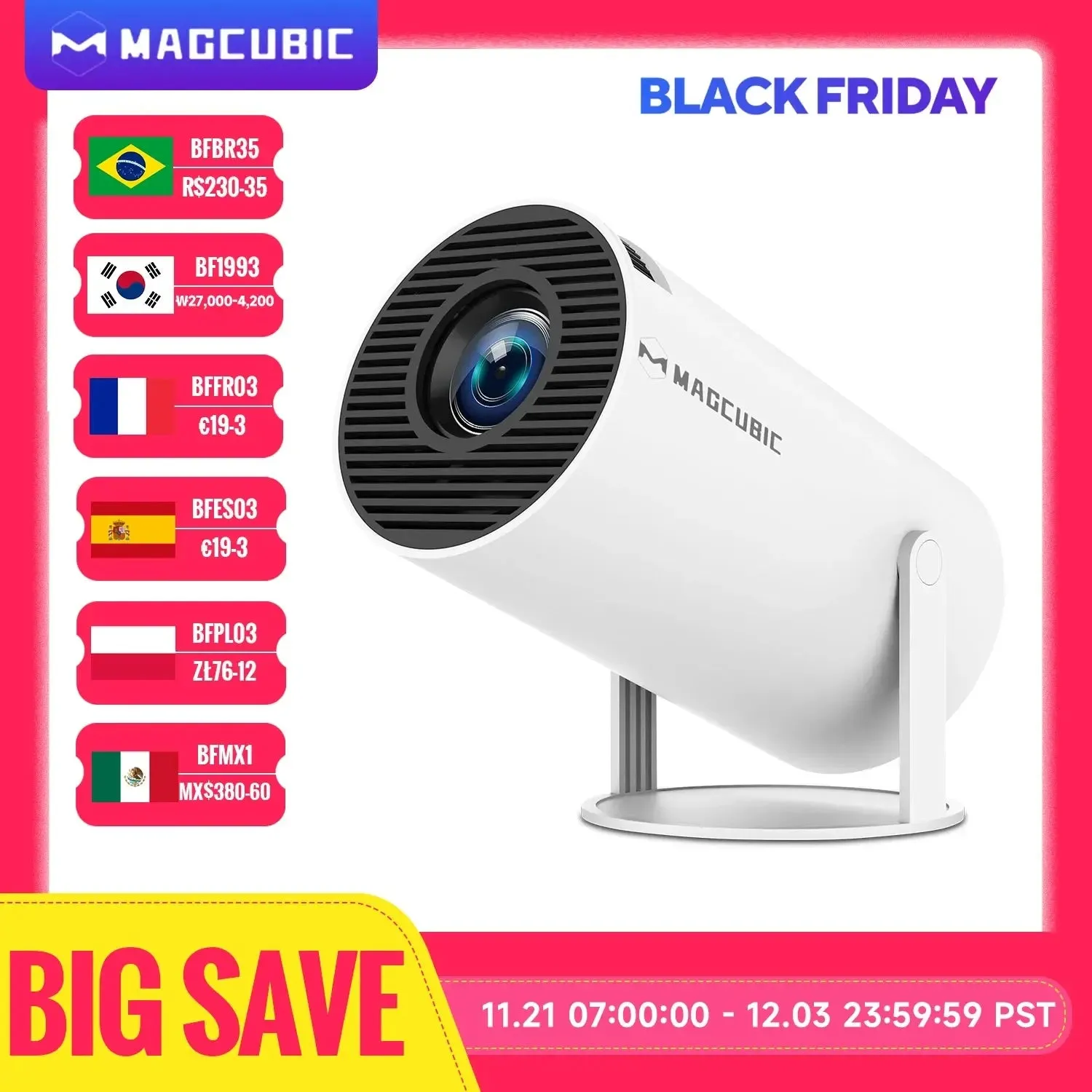 Indoor & Outdoor 4K Projector