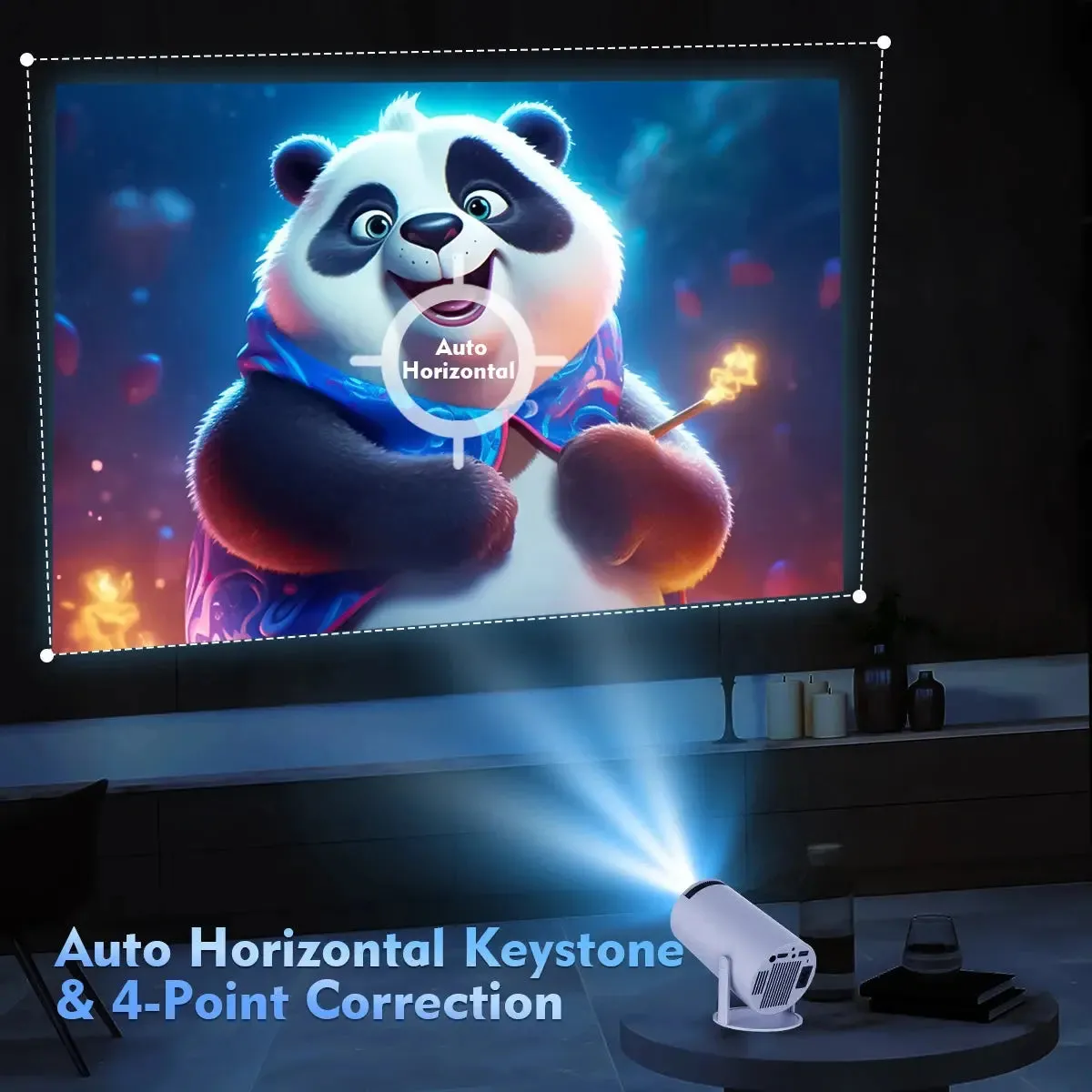 Indoor & Outdoor 4K Projector