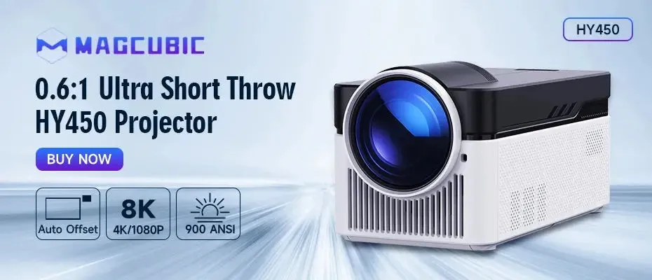 Indoor & Outdoor 4K Projector