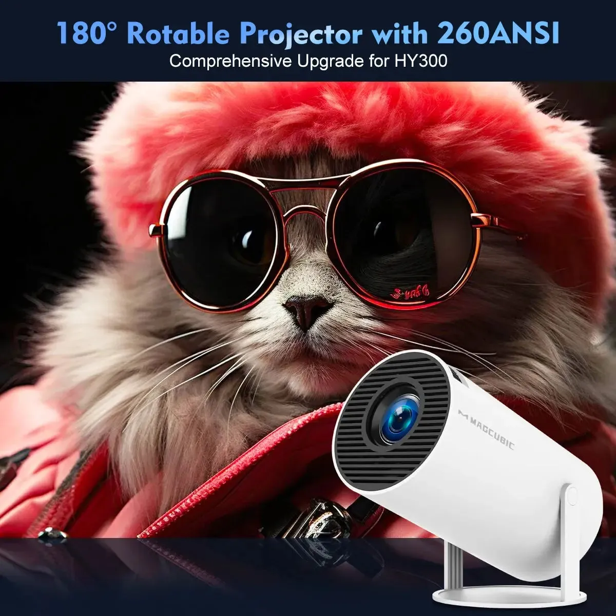 Indoor & Outdoor 4K Projector
