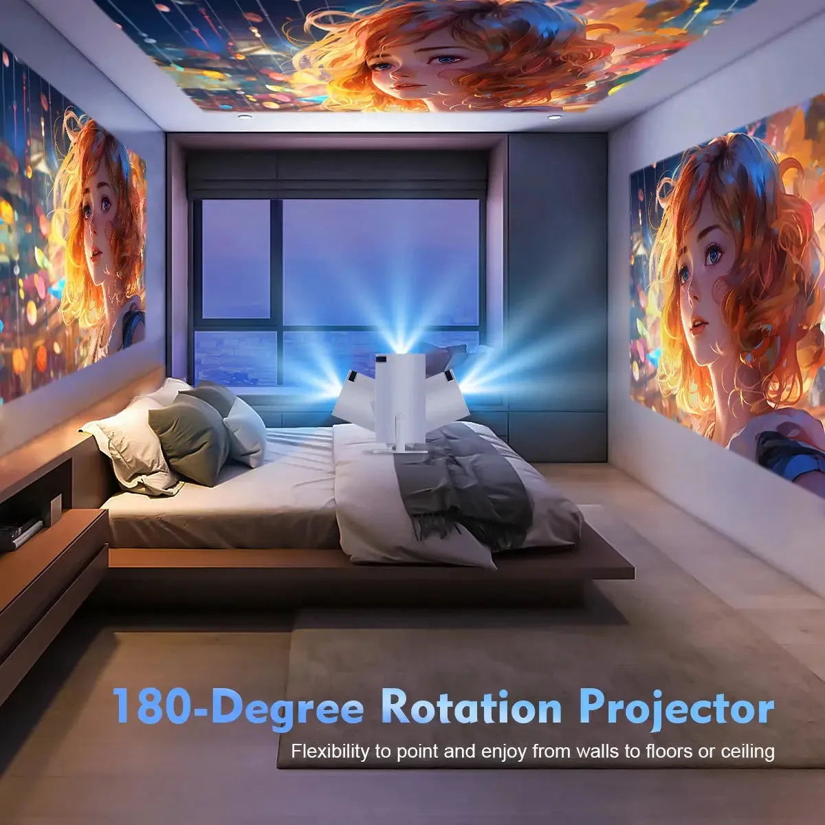 Indoor & Outdoor 4K Projector