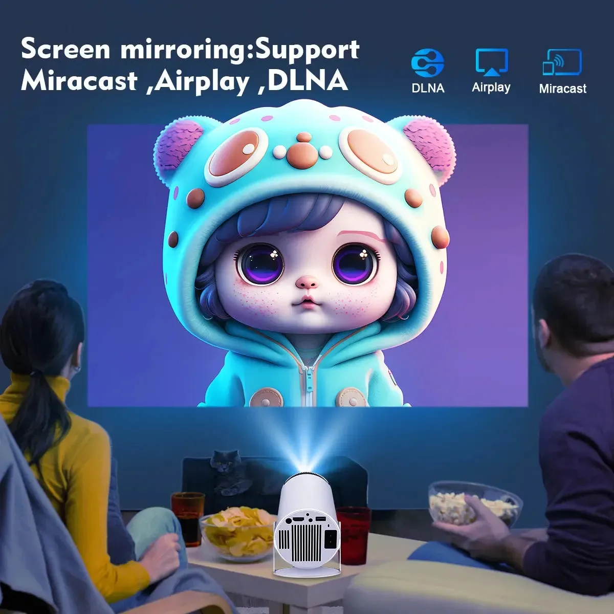 Indoor & Outdoor 4K Projector