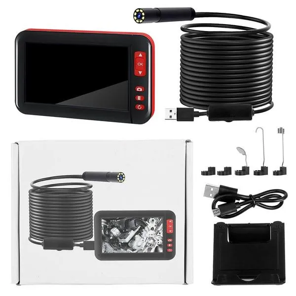 Industrial Endoscope Borescope Inspection Camera Built-in