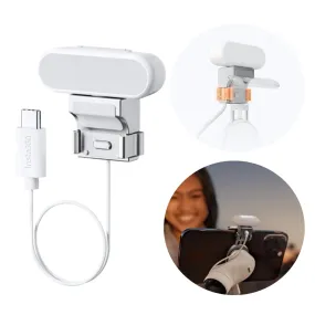 Insta360 Spotlight for Flow / Flow Pro Gimbal Stabilizer with Snap-On Mount, Ra35 3-Color LED Lights, 360° Horizontal Rotating Angle, and USB Type C Interface CINSBBBA