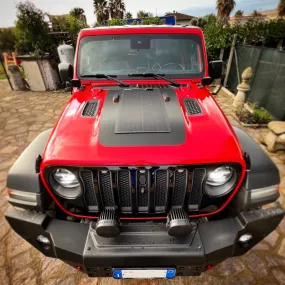 Jeep Wrangler JLU Rubicon (2018-Present) Lensun 50W Hood/Bonnet Flexible Solar Panel