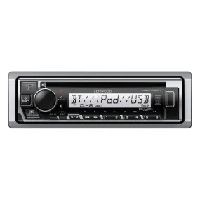 Kenwood KMR-D382BT Marine CD Receiver with Bluetooth & Conformal Coating