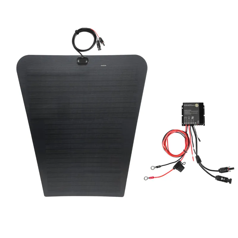 Kia Telluride (2019-Present) Lensun 90W 12V Hood Flexible Solar Panel