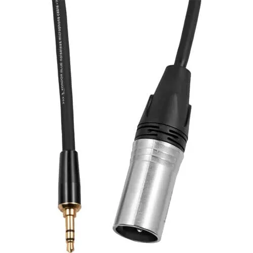 Kondor Blue 40cm XLR Male to 3.5mm Male for URSA Mini, C200, F5 & Beyond
