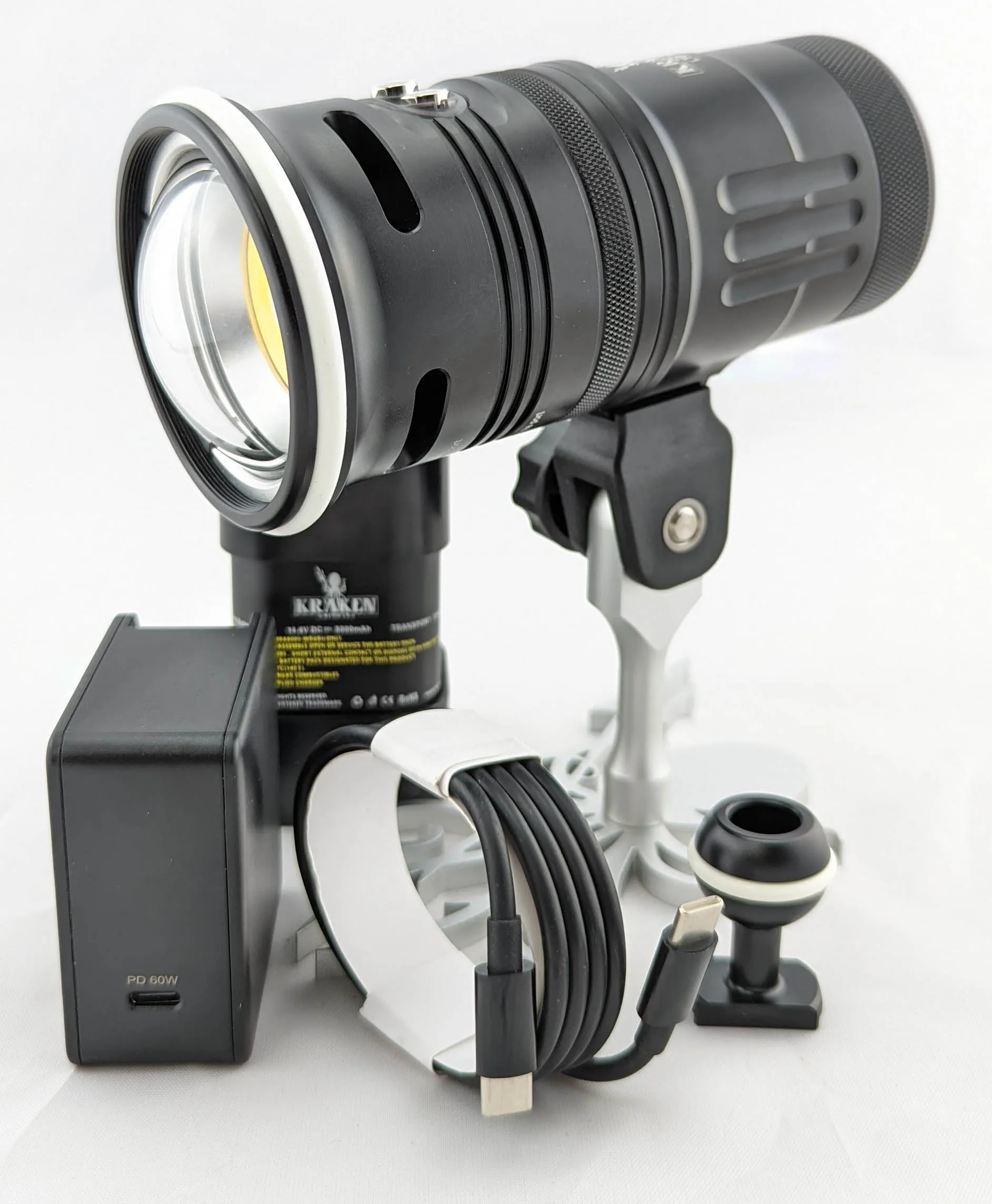 Kraken LTD 10,000 Lumen Underwater Video Light