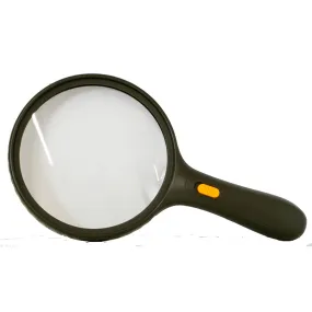 Largest hand magnifier with spot lights