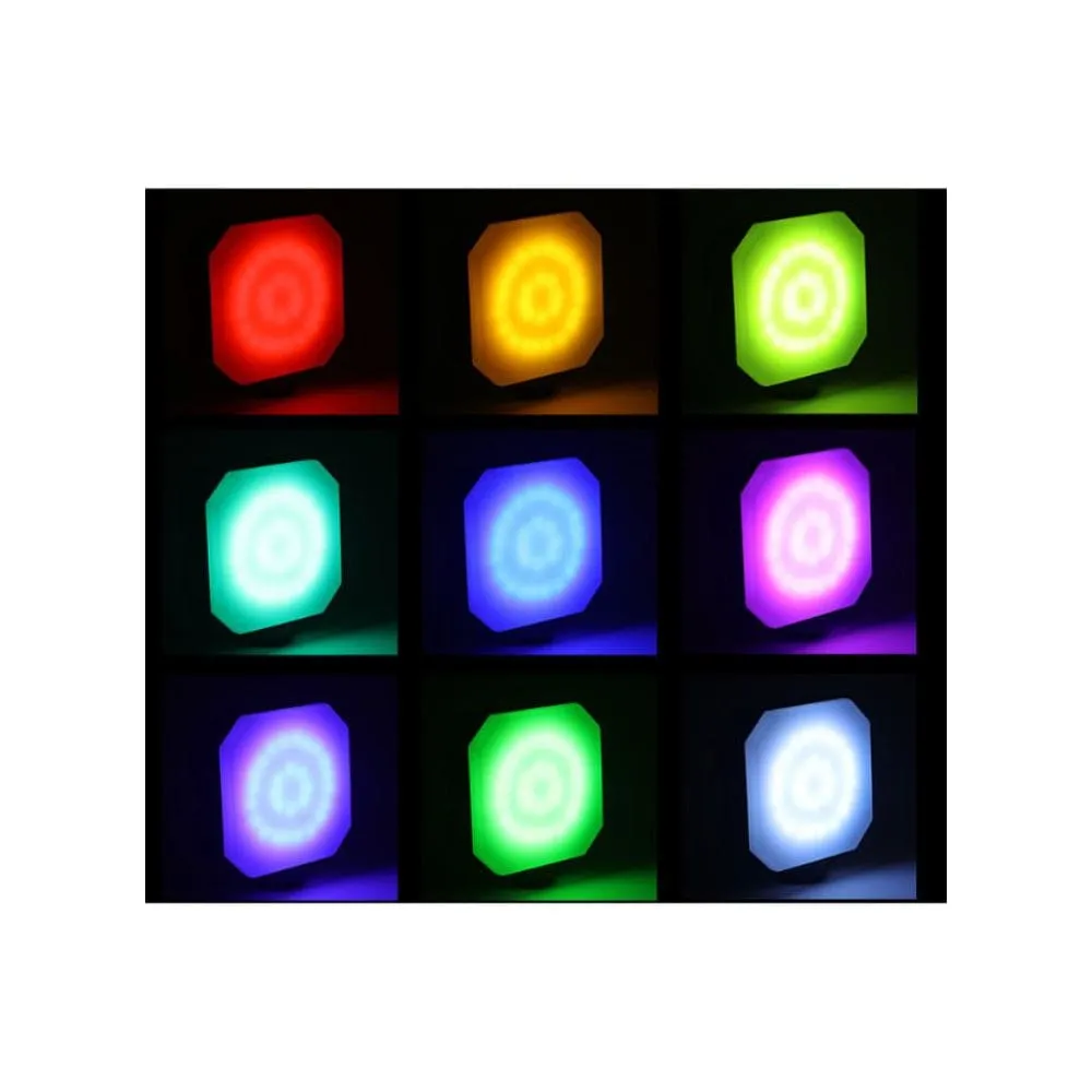 LED Beads Video Conference Lighting Kit, 3000-7000K Dimmable LED Camera Lights with Suction Cup, 180° Rotation Mini Tripod, Movable Clip for YouTube/Blogging/Live Streaming