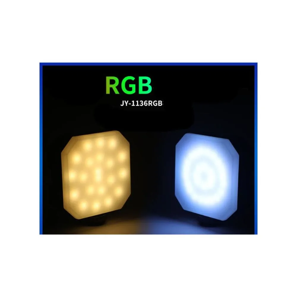 LED Beads Video Conference Lighting Kit, 3000-7000K Dimmable LED Camera Lights with Suction Cup, 180° Rotation Mini Tripod, Movable Clip for YouTube/Blogging/Live Streaming