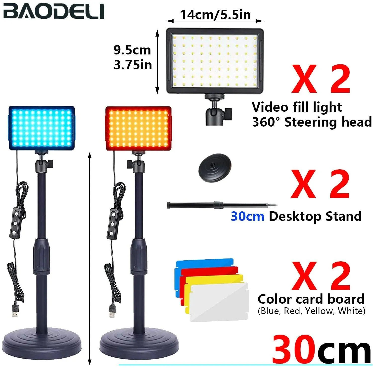 LED Video Light Panel Kit: Creative Photography Lighting Solution