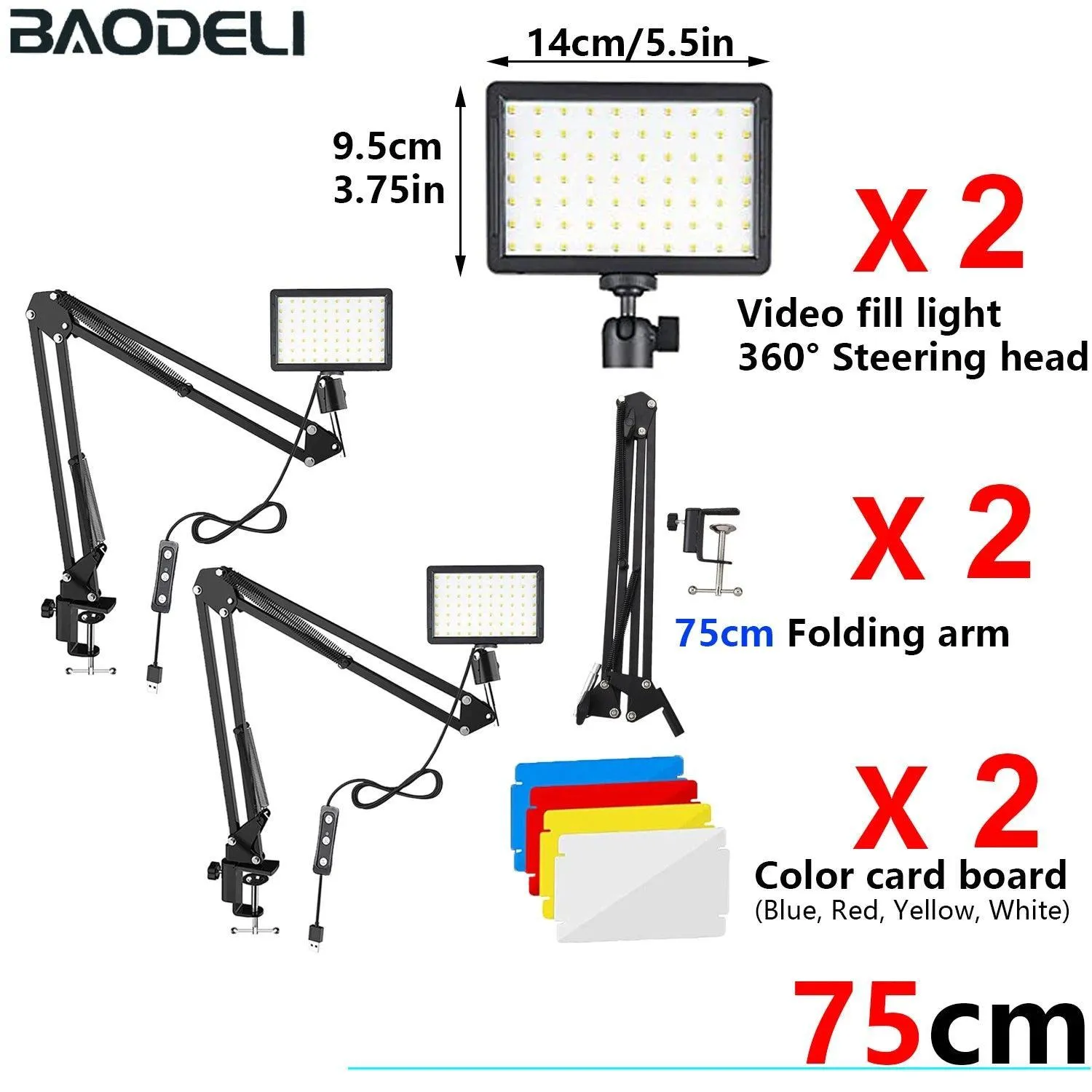 LED Video Light Panel Kit: Creative Photography Lighting Solution