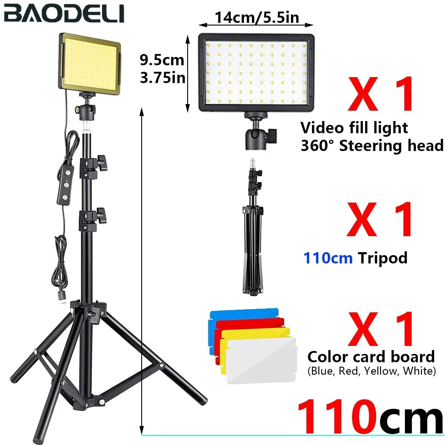 LED Video Light Panel Kit: Creative Photography Lighting Solution