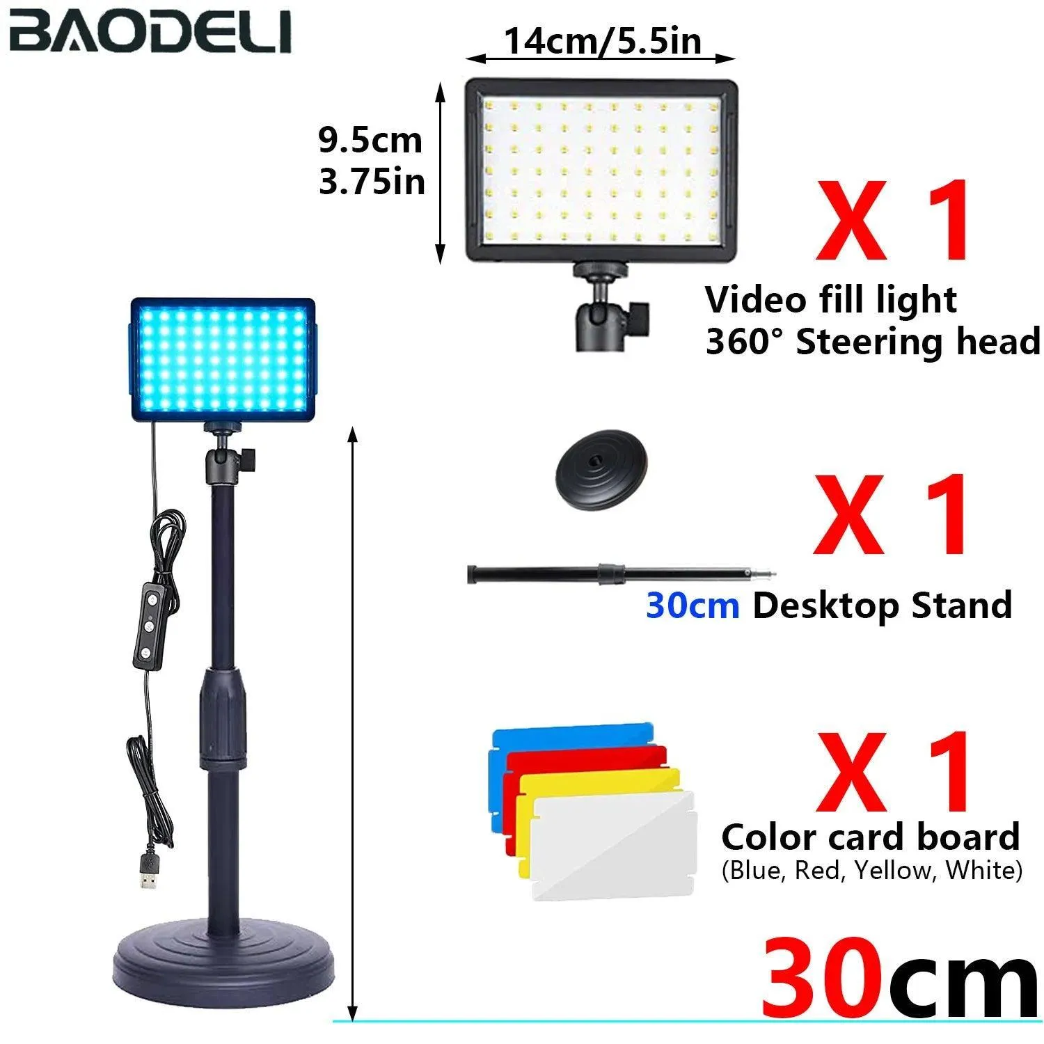 LED Video Light Panel Kit: Creative Photography Lighting Solution