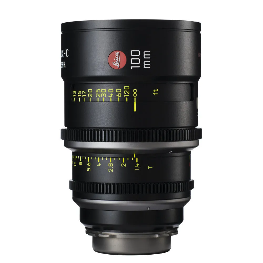 Leica Summilux-C 100mm T1.4 - PL Mount (Markings in Feet)