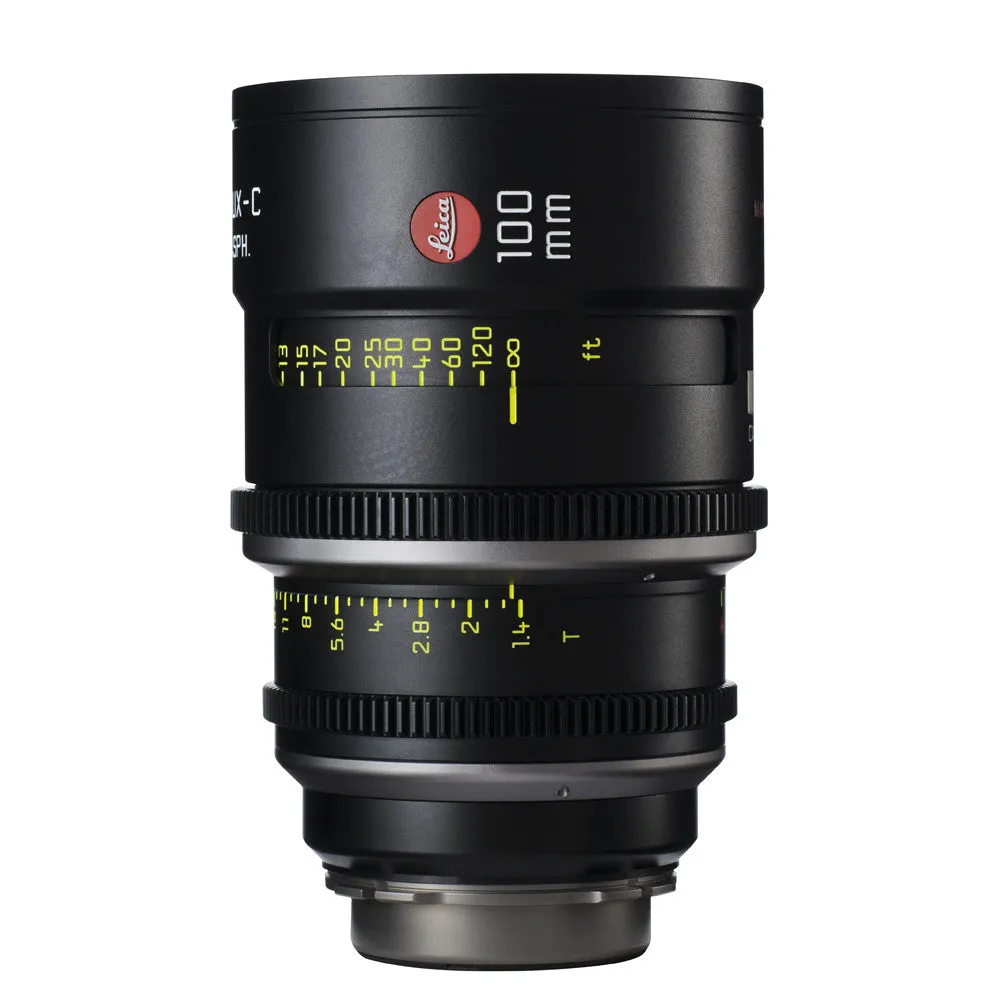 Leica Summilux-C 100mm T1.4 - PL Mount (Markings in Feet)