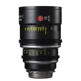 Leica Summilux-C 18mm T1.4 - PL Mount (Markings in Feet)