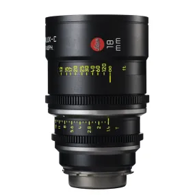 Leica Summilux-C 18mm T1.4 - PL Mount (Markings in Feet)