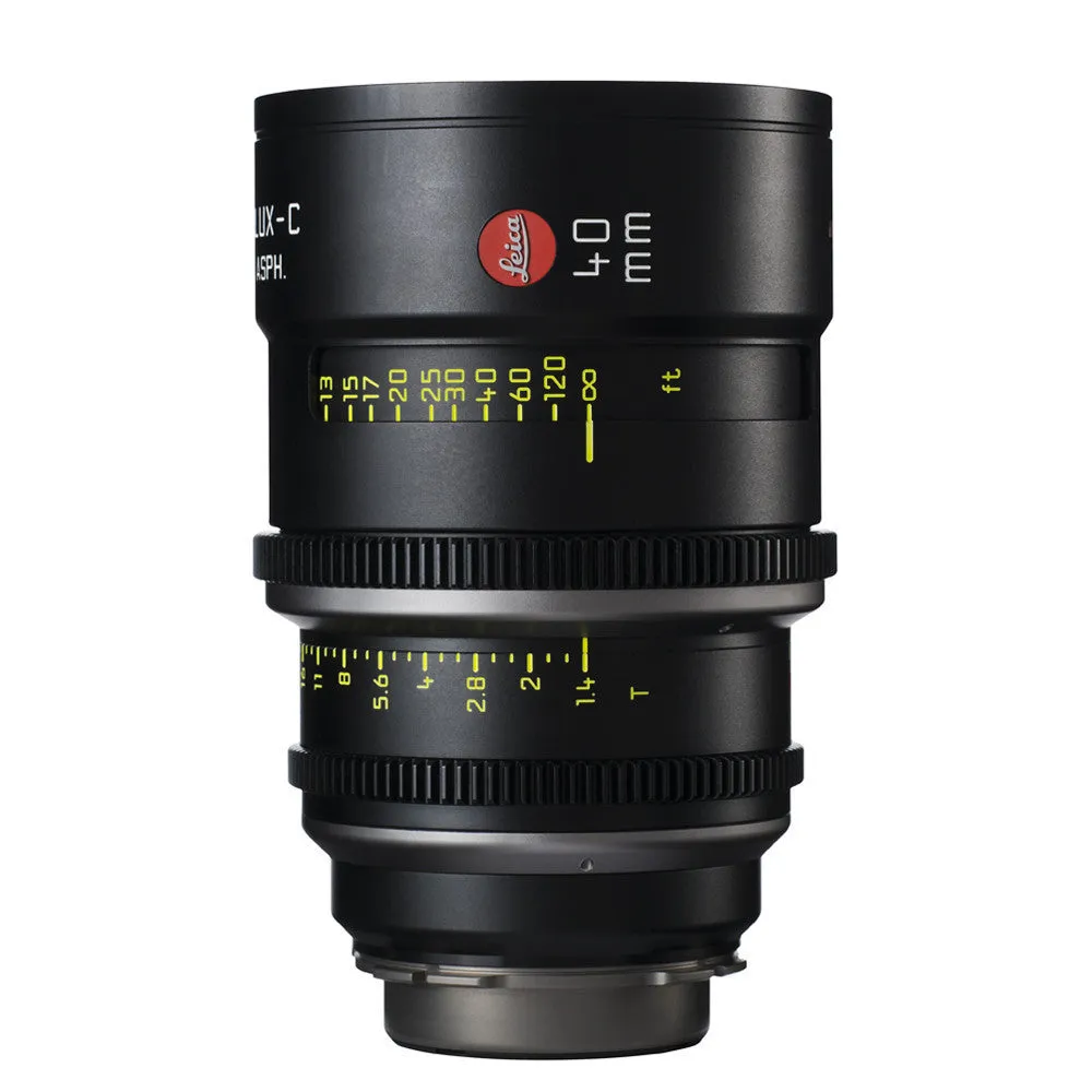 Leica Summilux-C 40mm T1.4 - PL Mount (Markings in Feet)