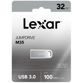 Lexar Jumpdrive M35 Metal USB 3.0 Flash Drive 32GB