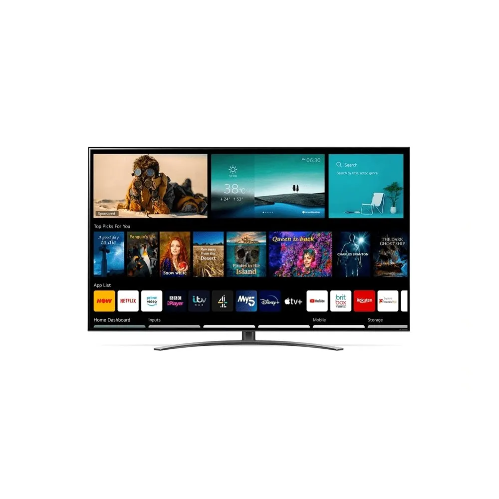LG 65NANO916PA 65" 4K Ultra HD HDR NanoCell LED Smart TV & Voice Assistants