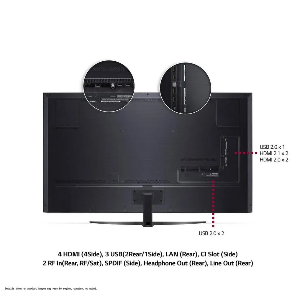 LG 75NANO916PA (2021) LED HDR NanoCell 4K Ultra HD Smart TV, 75 inch with Freeview Play-Freesat HD & Dolby Atmos, Dark Meteor Titan